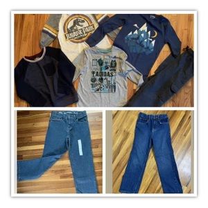 Bundle Boys Mixed Jeans Cargo Fleece Adidas Sonoma Jumping Beans OshKosh + more